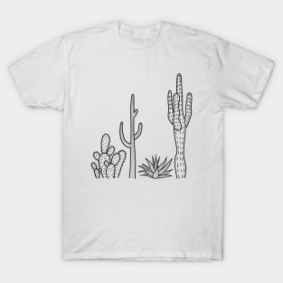 Cactus illustration T-Shirt